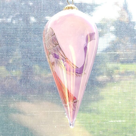 LOVELY 2003 Pier One Angel Li Bien Ornament Tear Drop Christmas Ornament - Picture 2 of 6